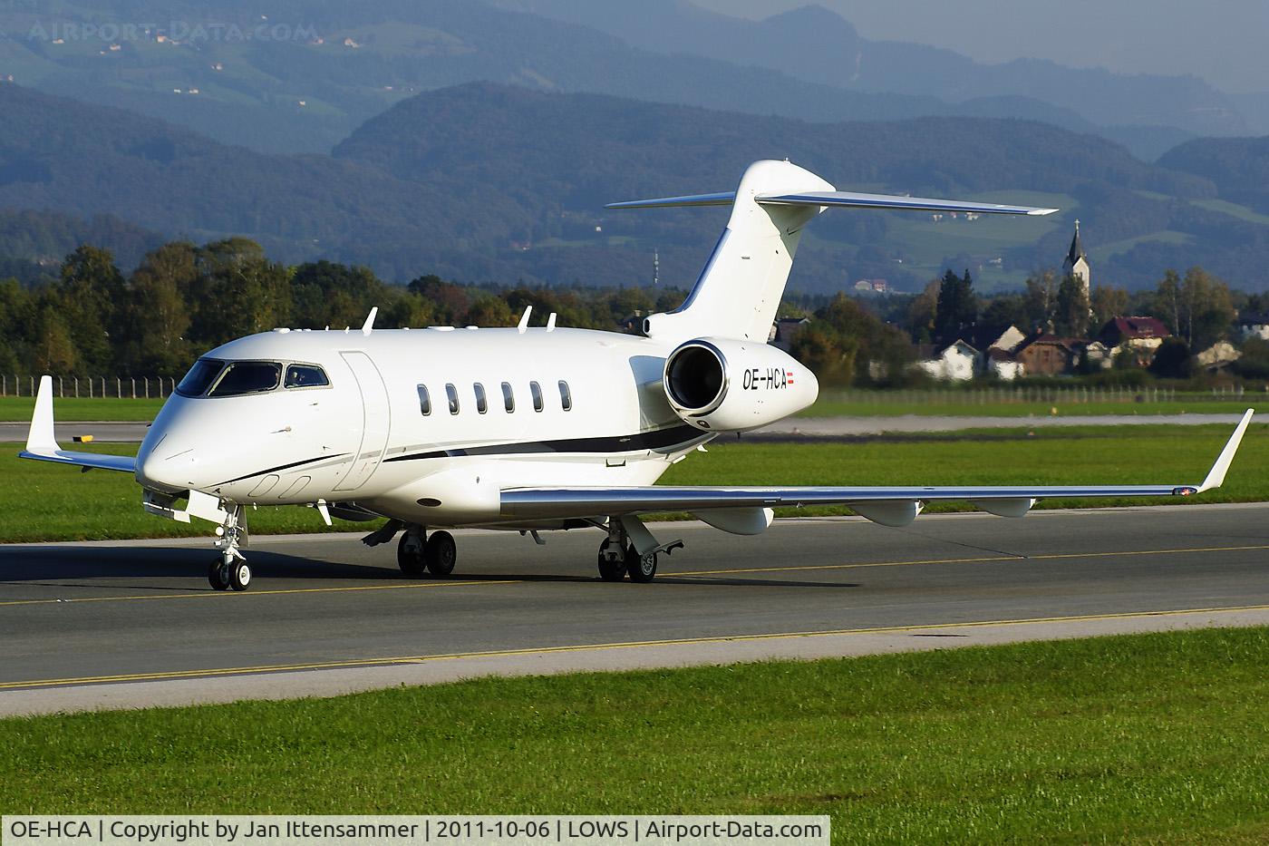 OE-HCA, 2009 Bombardier Challenger 300 (BD-100-1A10) C/N 20274, OE-HCA @ LOWS