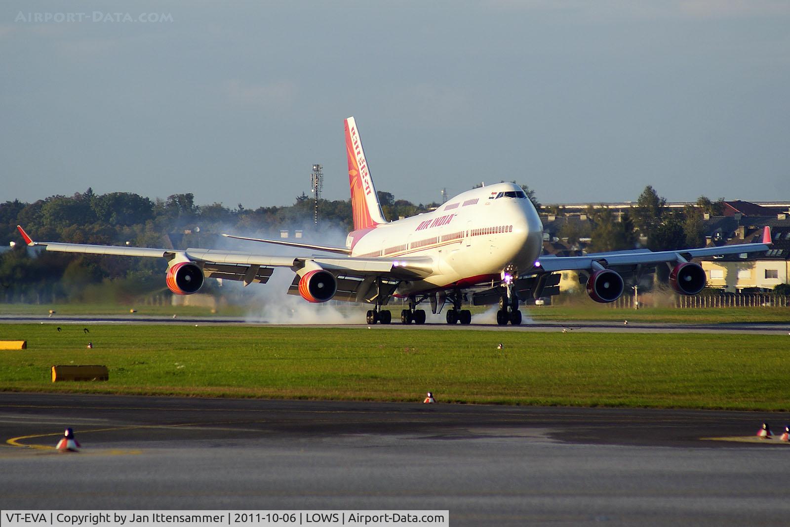 VT-EVA, 1996 Boeing 747-437 C/N 28094, VT-EVA @ LOWS