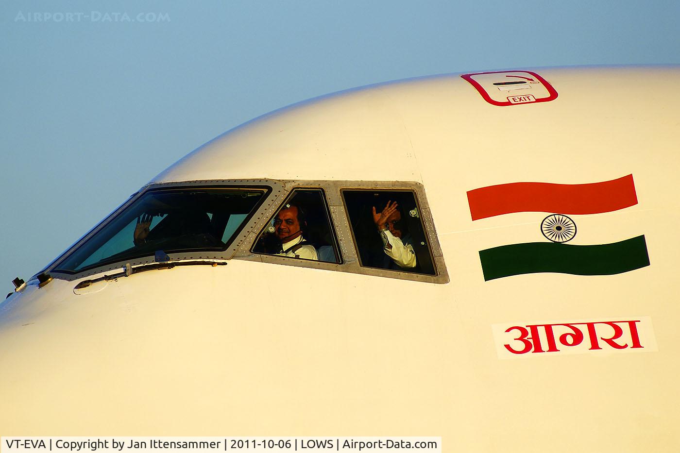 VT-EVA, 1996 Boeing 747-437 C/N 28094, VT-EVA @ LOWS
