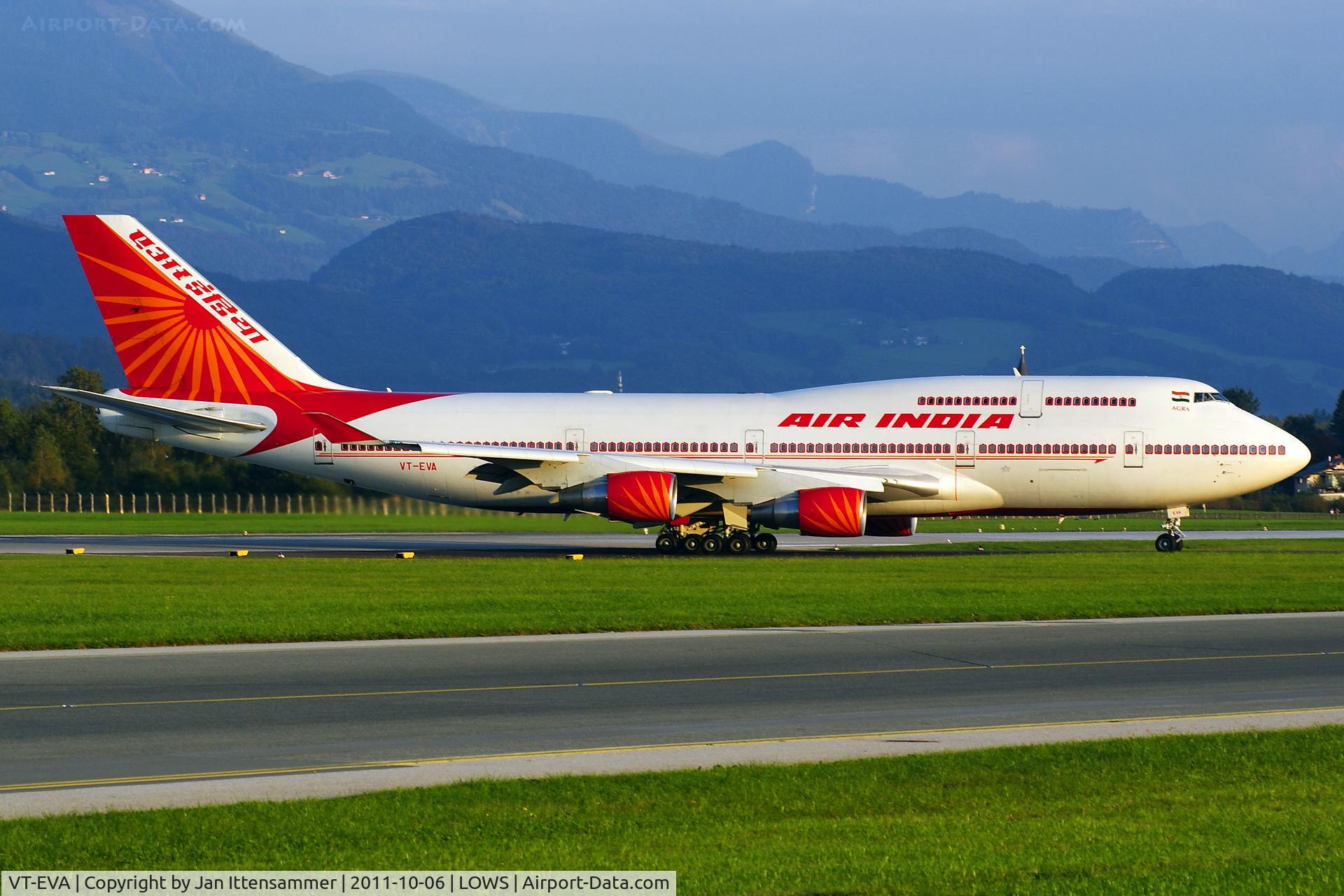 VT-EVA, 1996 Boeing 747-437 C/N 28094, VT-EVA @ LOWS