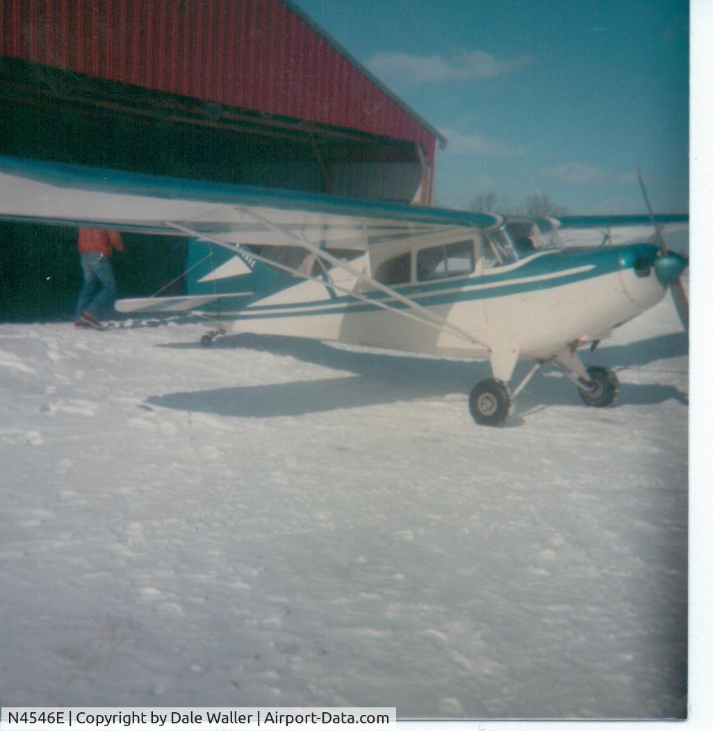 N4546E, 1948 Aeronca 11CC Super Chief C/N 11CC-249, My dad restored this Chief back in the early 1980's. He really did a nice paint job! I have pics of it all uncovered. I loved this airplane. I went for a lot of rides in it.