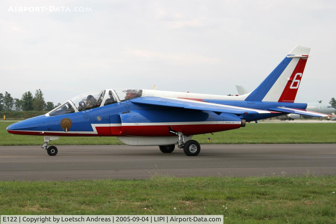 E122, Dassault-Dornier Alpha Jet E C/N E122, Patrouille de France