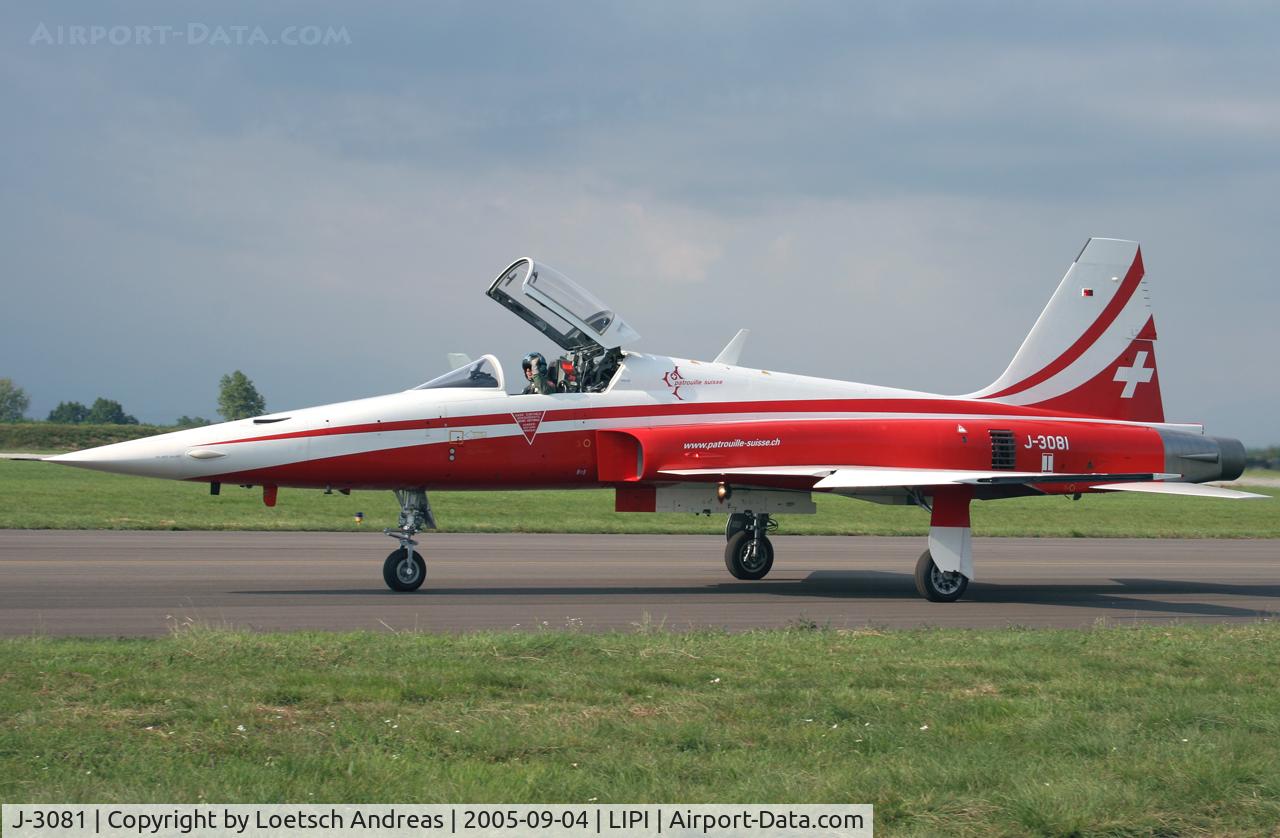 J-3081, Northrop F-5E Tiger II C/N L.1081, Patrouille Suisse