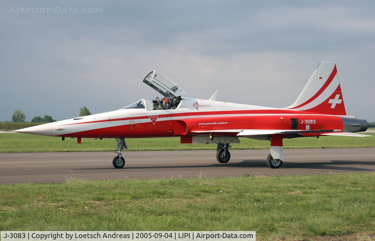 J-3083, Northrop F-5E Tiger II C/N L.1083, Patrouille Suisse