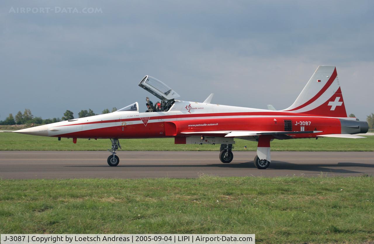 J-3087, Northrop F-5E Tiger II C/N L.1087, Patrouille Suisse