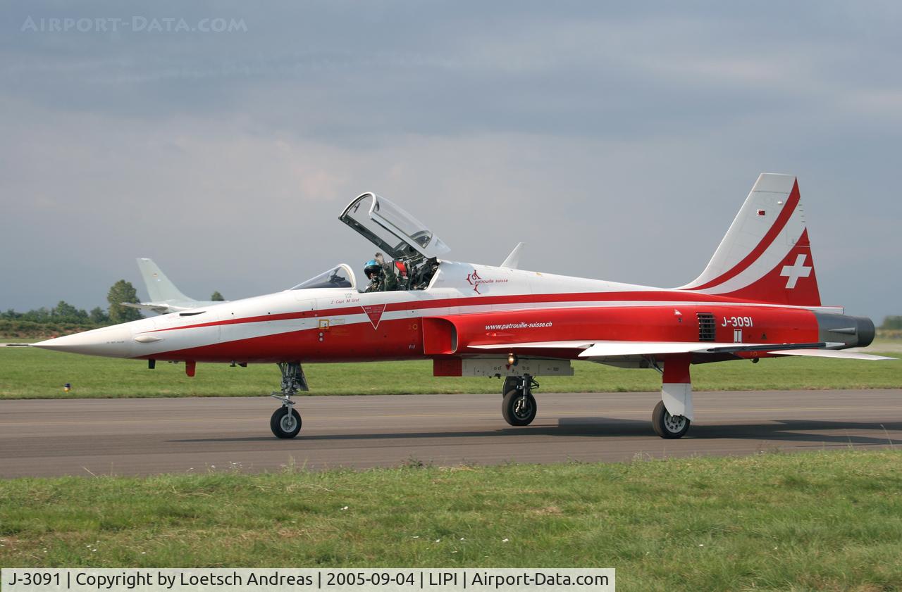 J-3091, Northrop F-5E Tiger II C/N L.1091, Patrouille Suisse