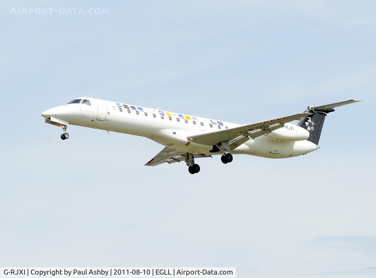 G-RJXI, 2001 Embraer EMB-145EP (ERJ-145EP) C/N 145454, Embraer EMB-145EP