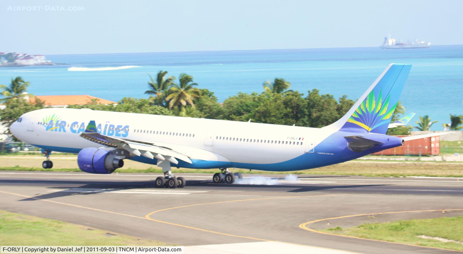F-ORLY, 2006 Airbus A330-323X C/N 758, F-ORLY landing at TNCM