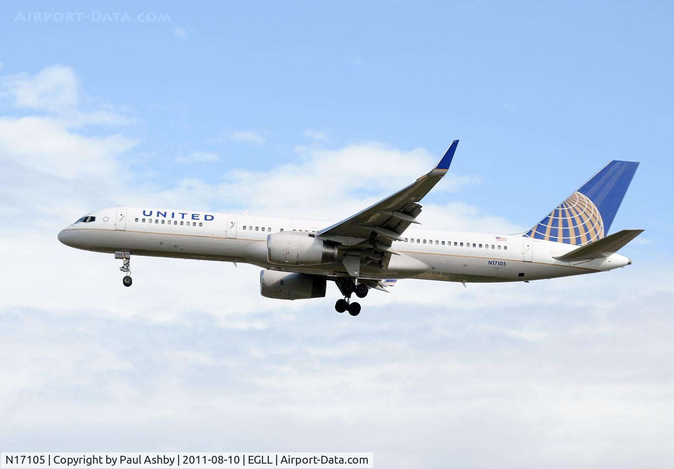 N17105, 1994 Boeing 757-224 C/N 27295, Boeing 757-224