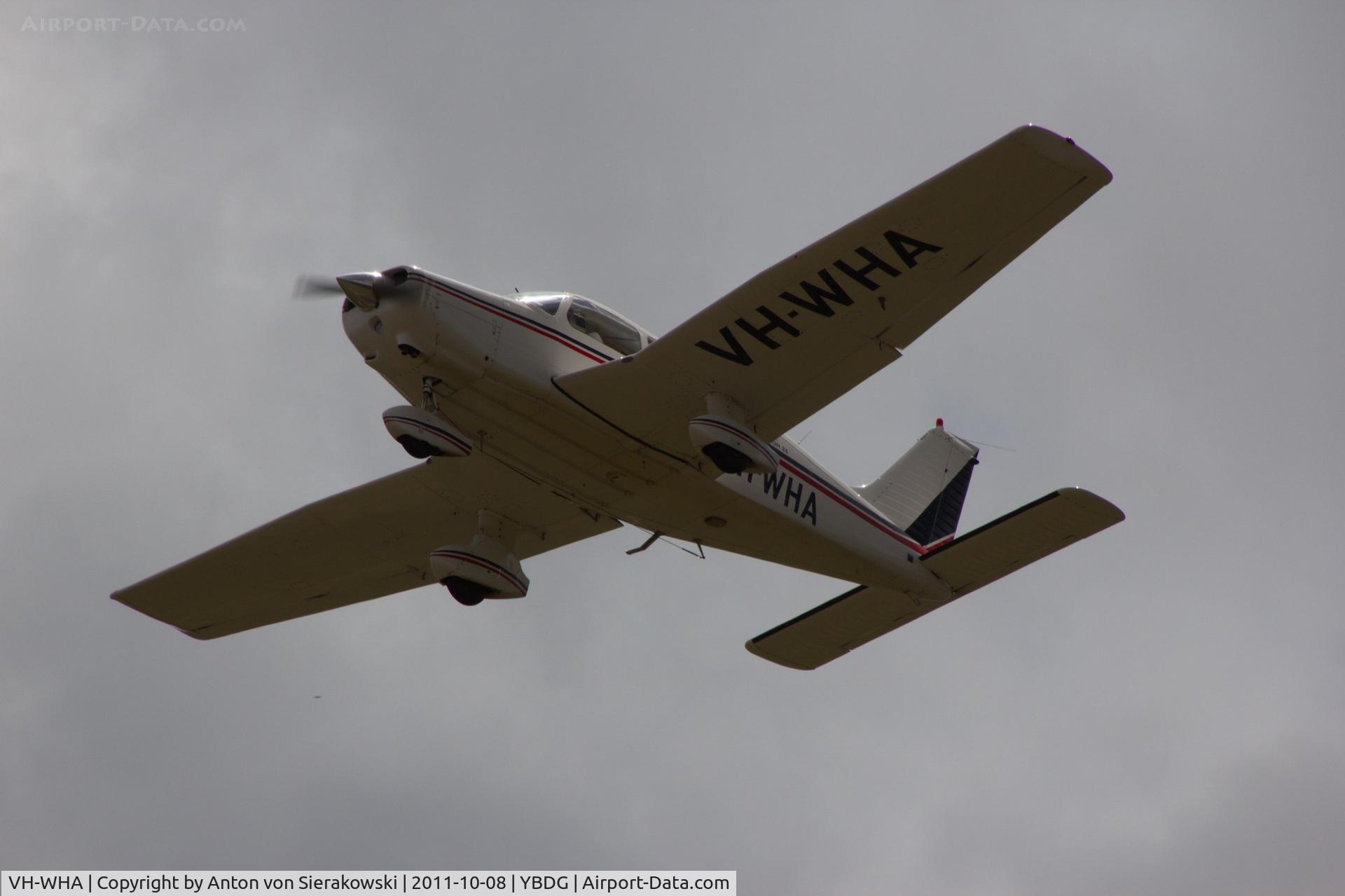 VH-WHA, 1979 Piper PA-28-161 C/N 28-7916268, VH-WHA @ YBDG Piper PA-28-161 Taking off Rwy 17
