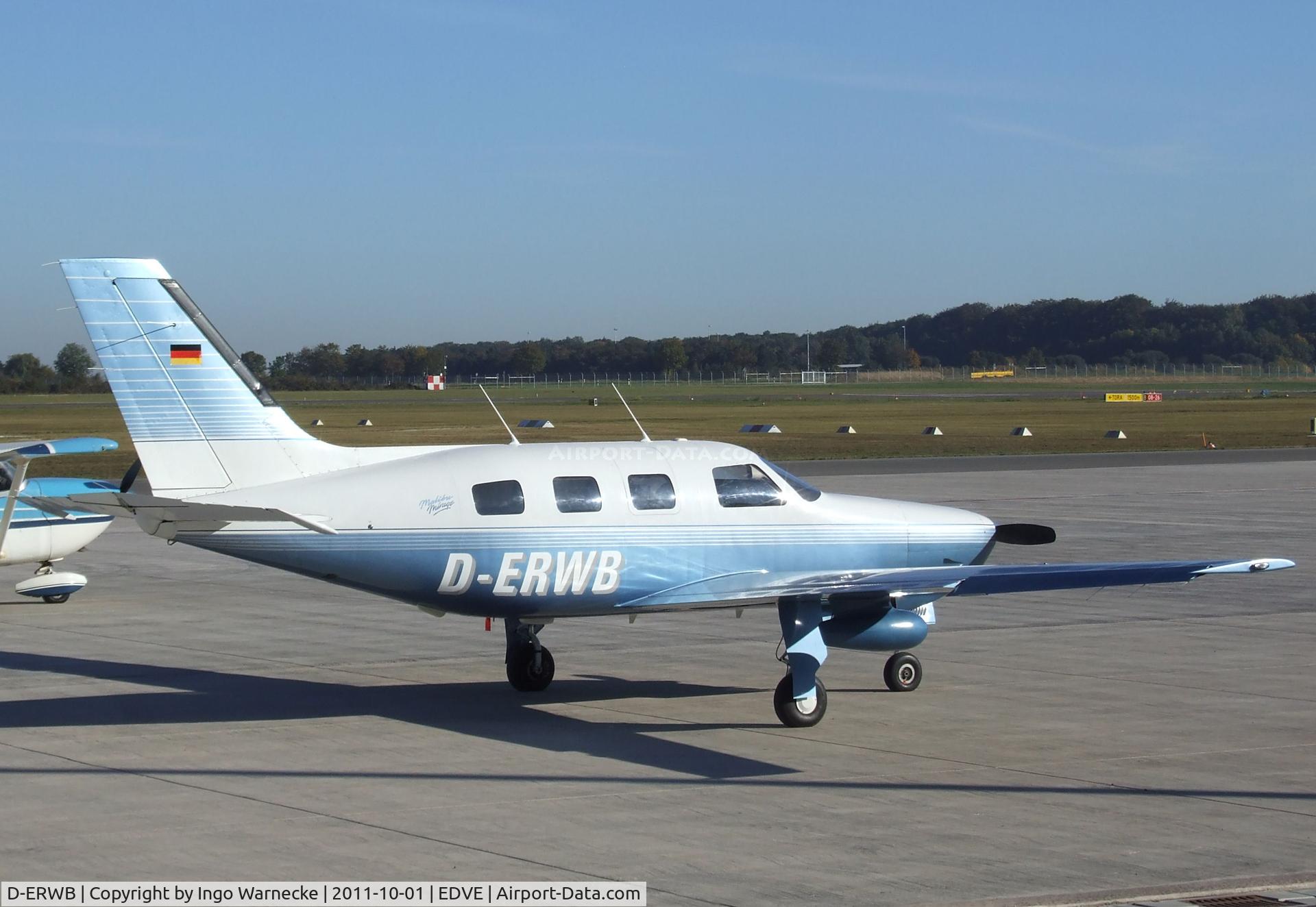 D-ERWB, 2001 Piper PA-46-350P Malibu Mirage Malibu Mirage C/N 4622125, Piper PA-46-350P Malibu Mirage at Braunschweig-Waggum airport