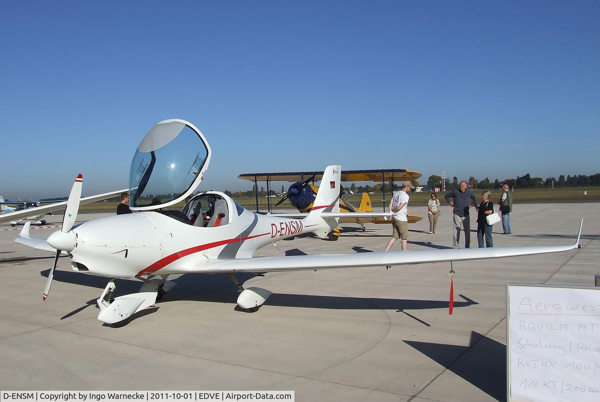 D-ENSM, Aquila A210 (AT01) C/N AT01-129, Aquila A210 (AT01) at Braunschweig-Waggum airport