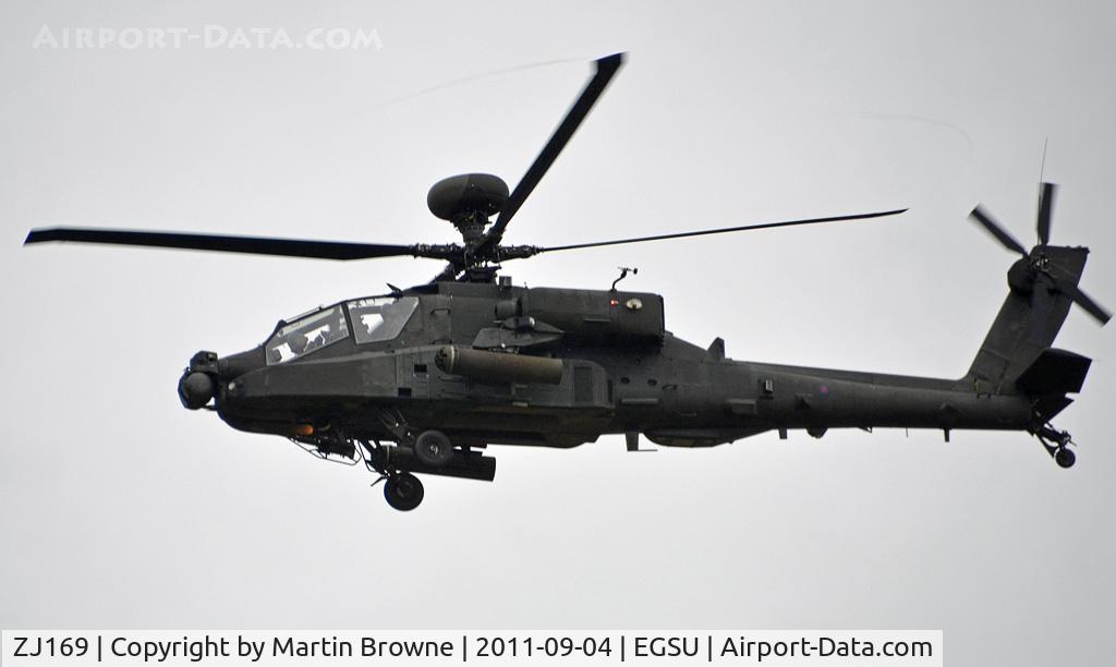 ZJ169, Westland Apache AH.1 C/N WAH.4, DULL AND RAINY