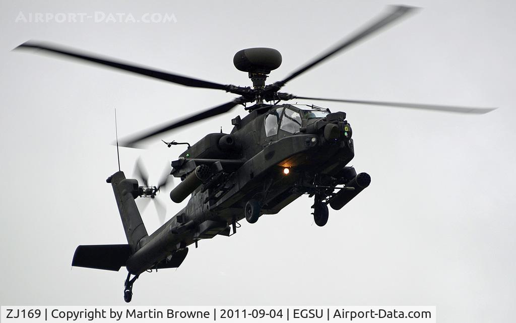 ZJ169, Westland Apache AH.1 C/N WAH.4, DULL AND RAINY
