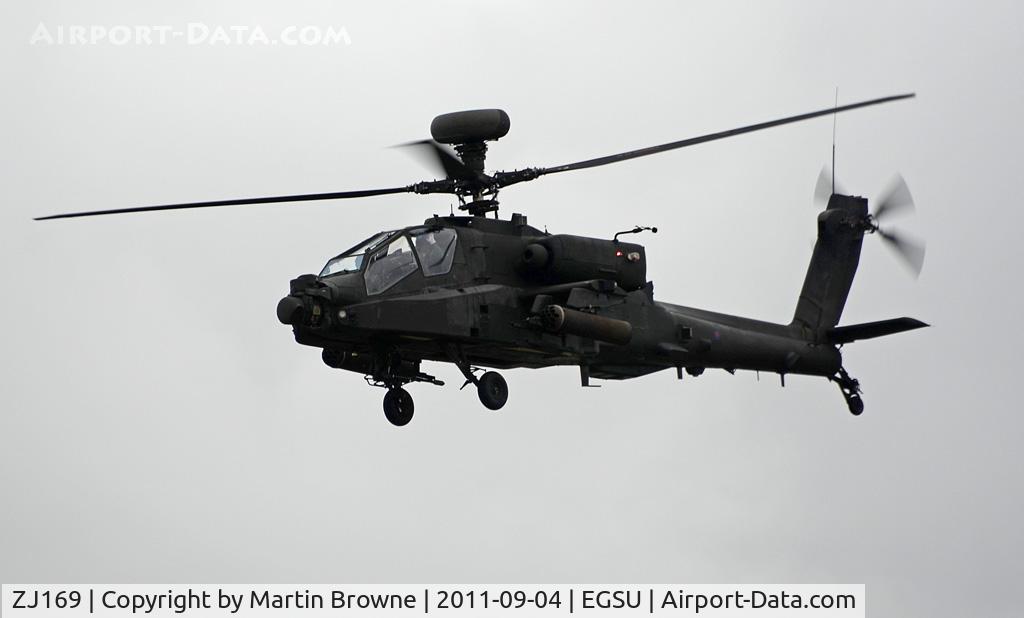 ZJ169, Westland Apache AH.1 C/N WAH.4, DULL AND RAINY