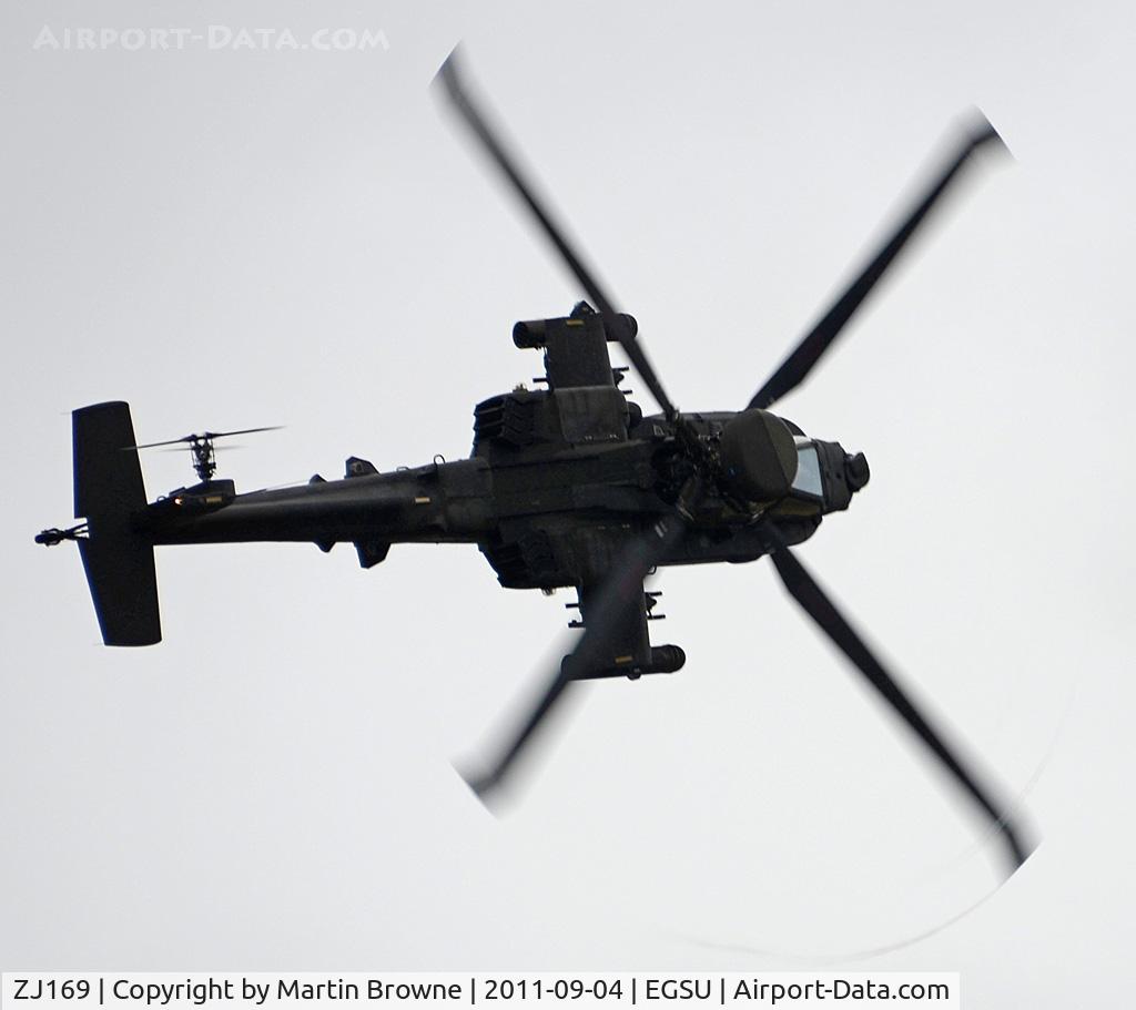 ZJ169, Westland Apache AH.1 C/N WAH.4, DULL AND RAINY