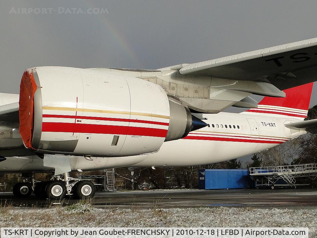TS-KRT, 2008 Airbus A340-542 C/N 902, de l'hiver dernier