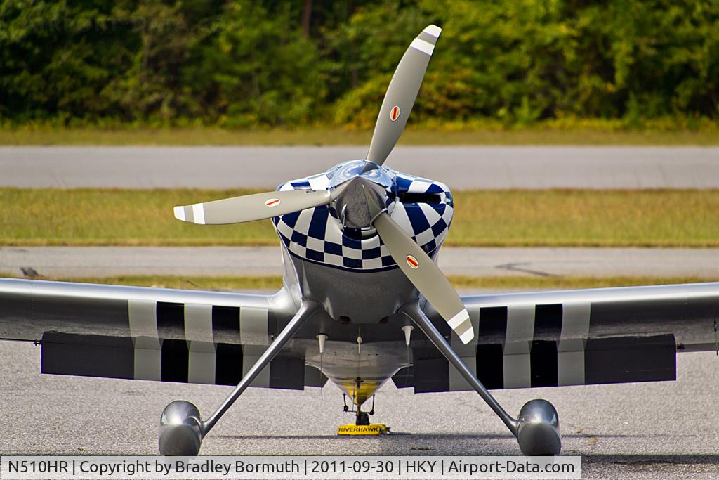 N510HR, 1998 Harmon Rocket II C/N 4223-4, On the ramp at HKY.