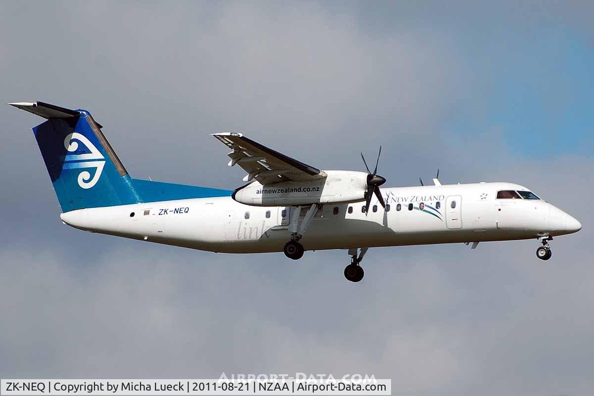 ZK-NEQ, 2007 De Havilland Canada DHC-8-311 Dash 8 C/N 636, At Auckland