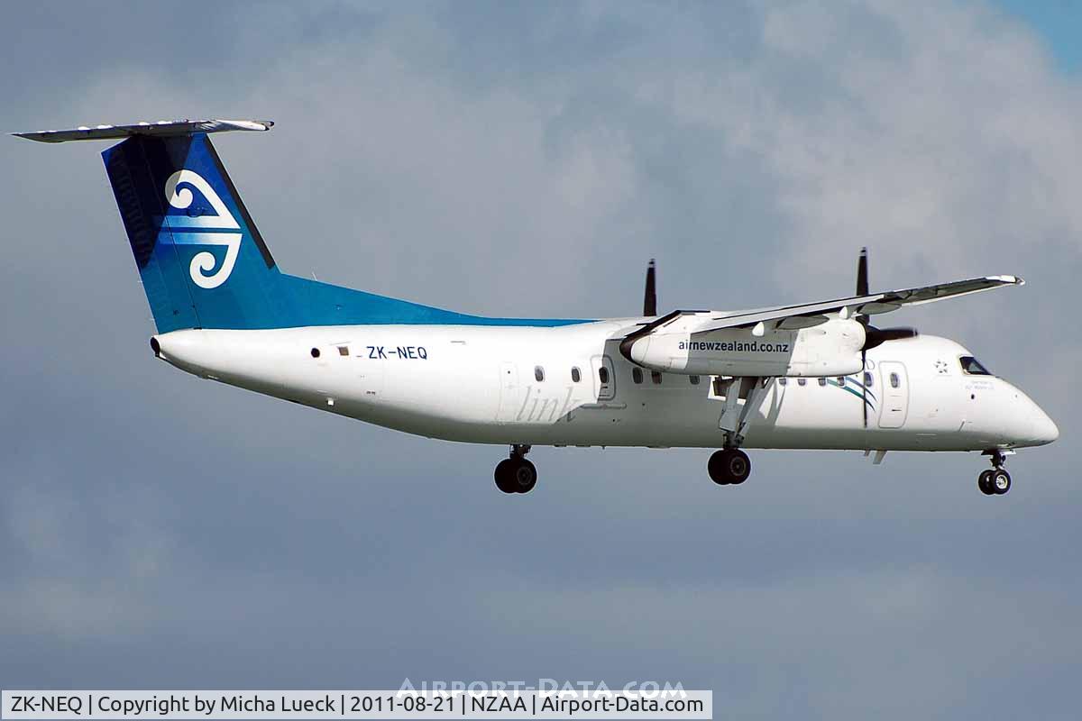 ZK-NEQ, 2007 De Havilland Canada DHC-8-311 Dash 8 C/N 636, At Auckland
