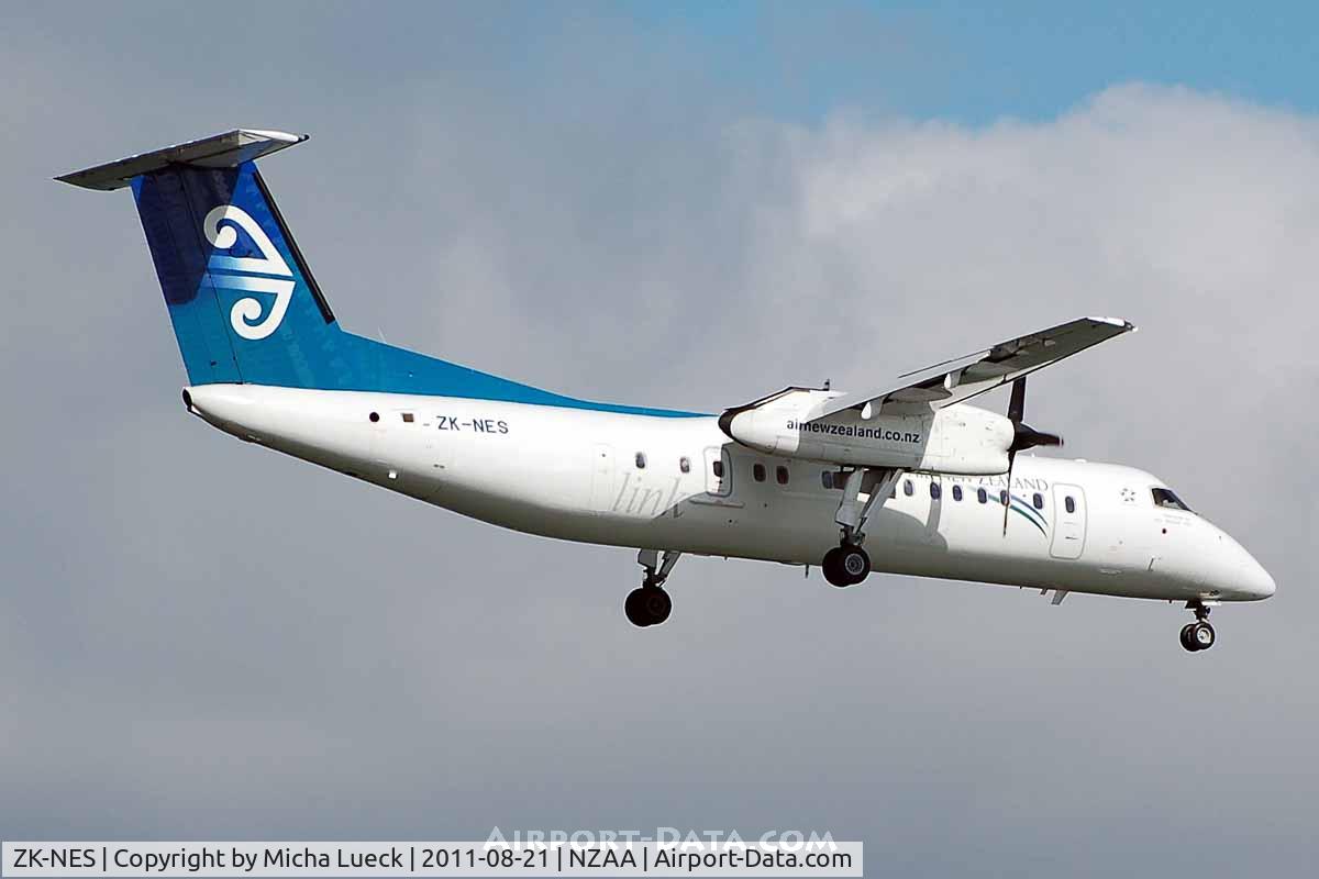 ZK-NES, 2007 De Havilland Canada DHC-8-311 Dash 8 C/N 641, At Auckland