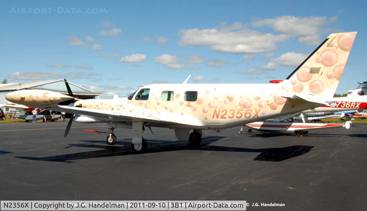 N2356X, 1980 Piper PA-31T1 C/N 31T-8104003, Bubbles at Greenville ME