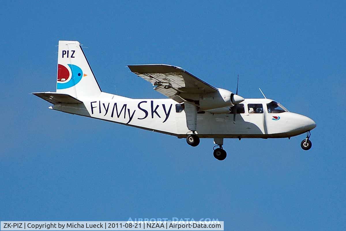 ZK-PIZ, 1977 Britten-Norman BN-2A-26 Islander C/N 2012, At Auckland
