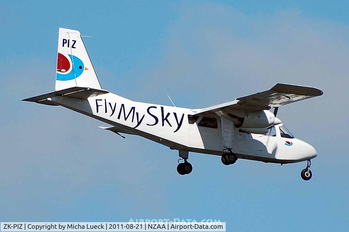 ZK-PIZ, 1977 Britten-Norman BN-2A-26 Islander C/N 2012, At Auckland