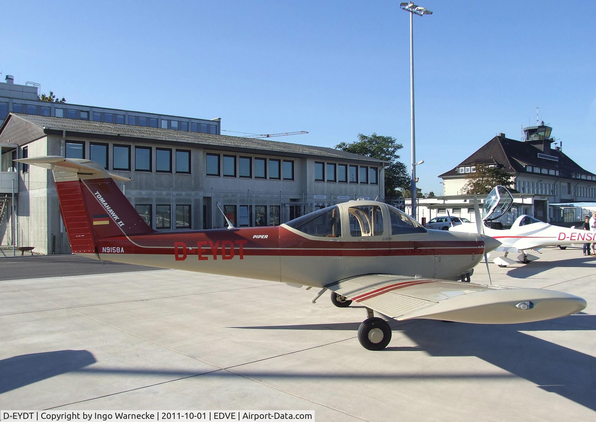 D-EYDT, 1982 Piper PA-38-112 Tomahawk Tomahawk C/N 38-82A0108, Piper PA-38-112 Tomahawk II at Braunschweig-Waggum airport