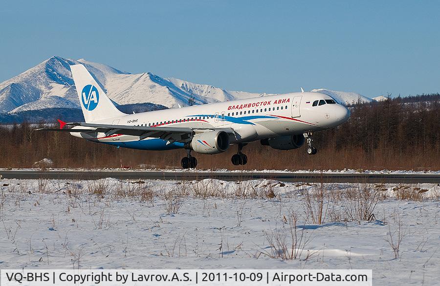 VQ-BHS, 2000 Airbus A320-214 C/N 1213, a320.Russia.Magadan