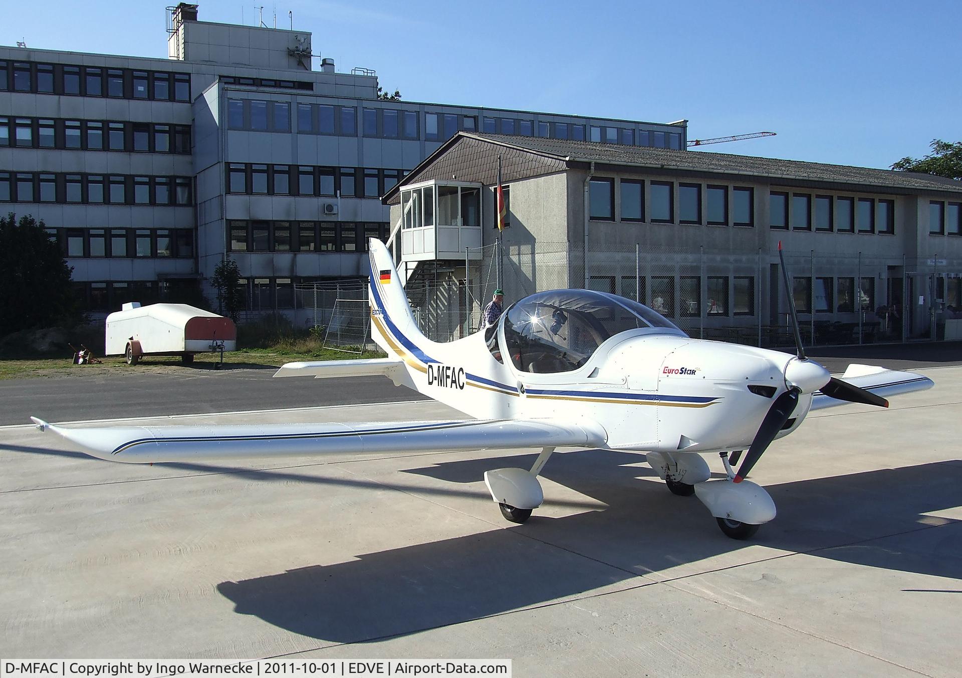 D-MFAC, 2010 Evektor-Aerotechnik EV-97 Eurostar SL C/N 2010-3904, Evektor-Aerotechnik EV-97 Eurostar SL at Braunschweig-Waggum airport
