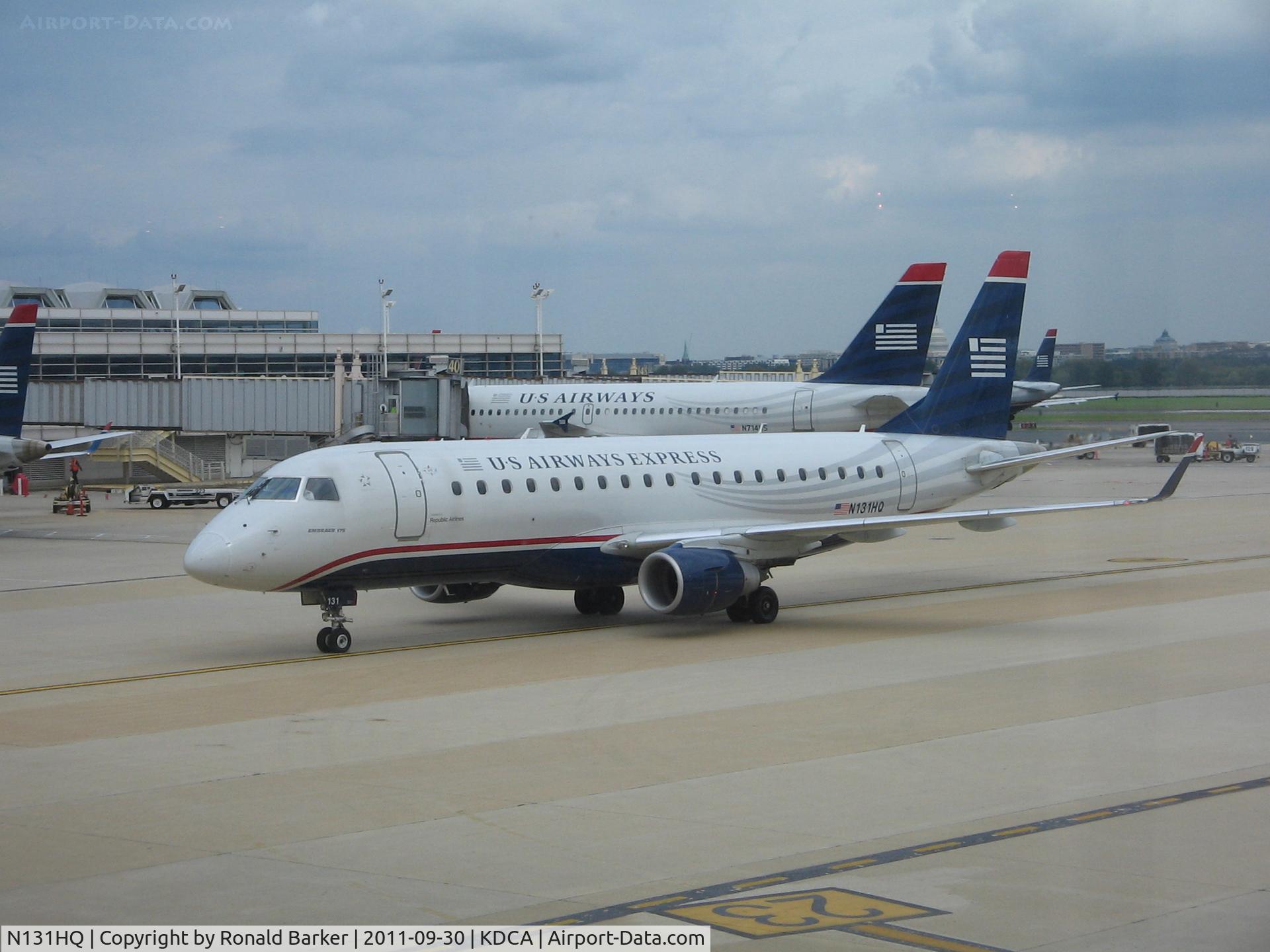 N131HQ, 2008 Embraer 175LR (ERJ-170-200LR) C/N 17000215, DCA, VA