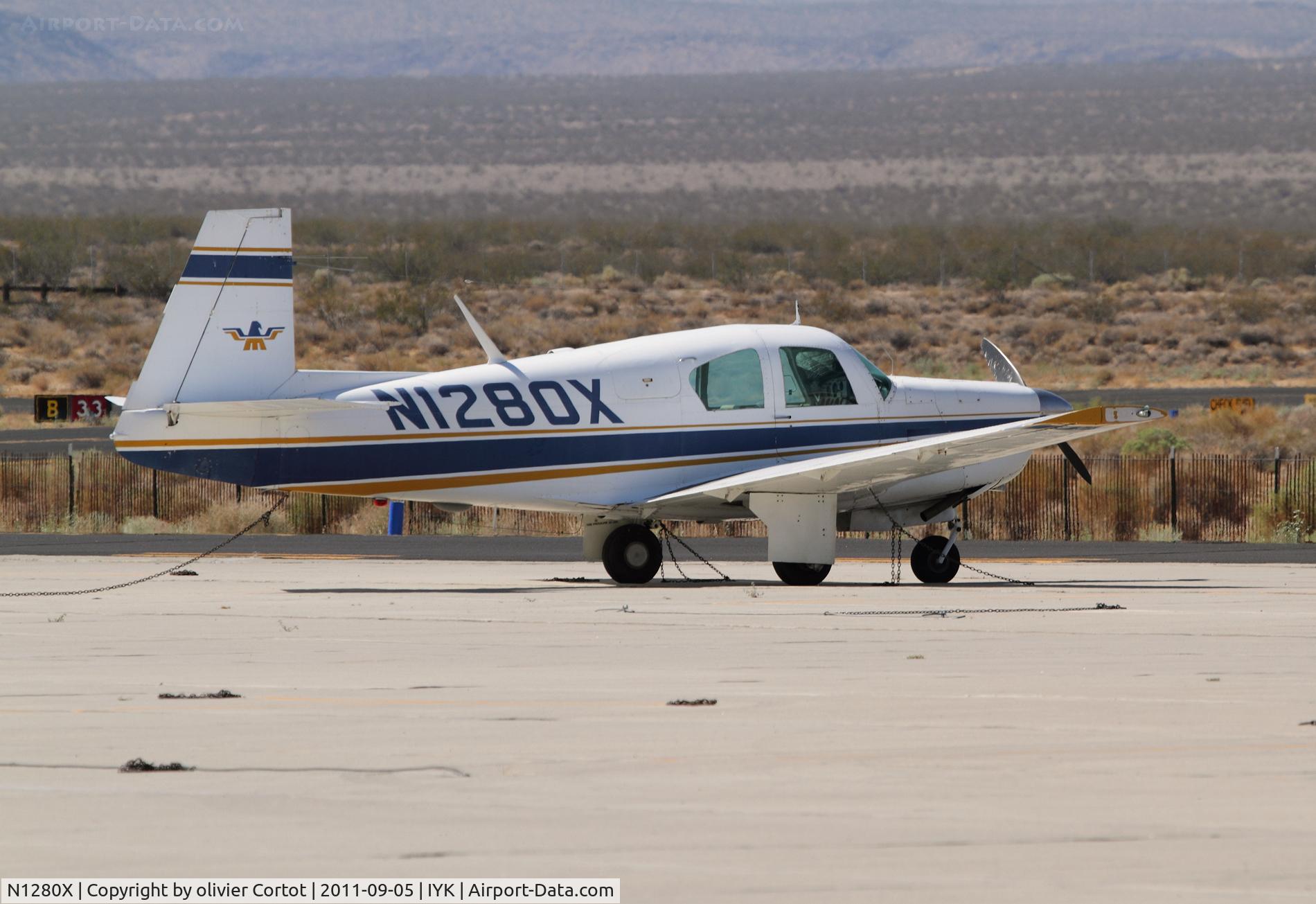 N1280X, 1963 Mooney M20E C/N 153, still at iyk