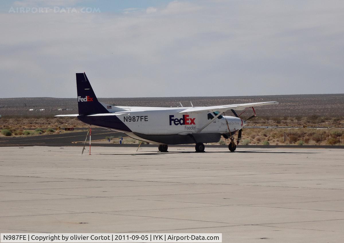 N987FE, 1989 Cessna 208B C/N 208B0201, Federal express in IYK