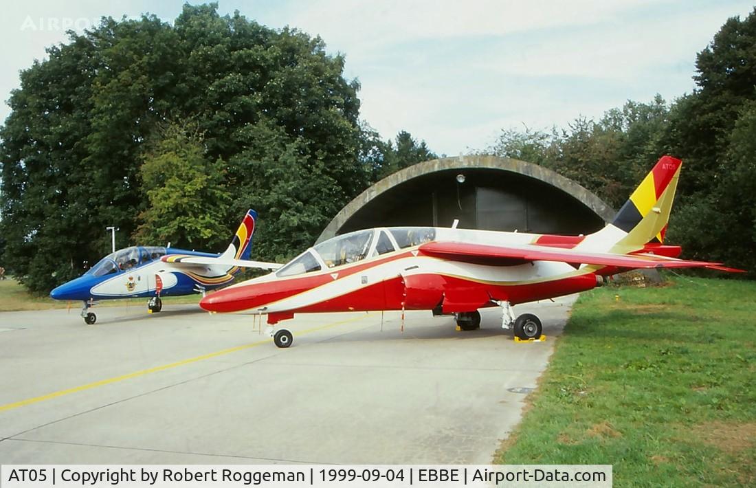 AT05, Dassault-Dornier Alpha Jet 1B C/N B05/1018, 20 Years A-jet Belgian Air Force.7 Squadron..AT25 Demo.