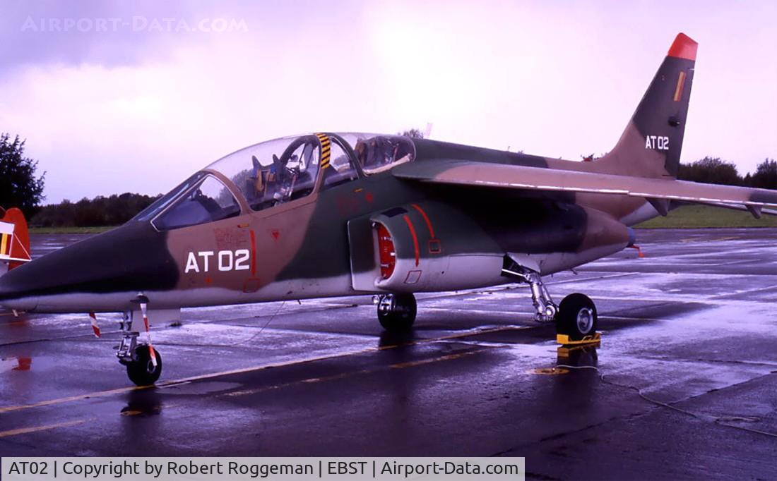 AT02, 1978 Dassault-Dornier Alpha Jet 1B C/N B02/1014, 1980's.