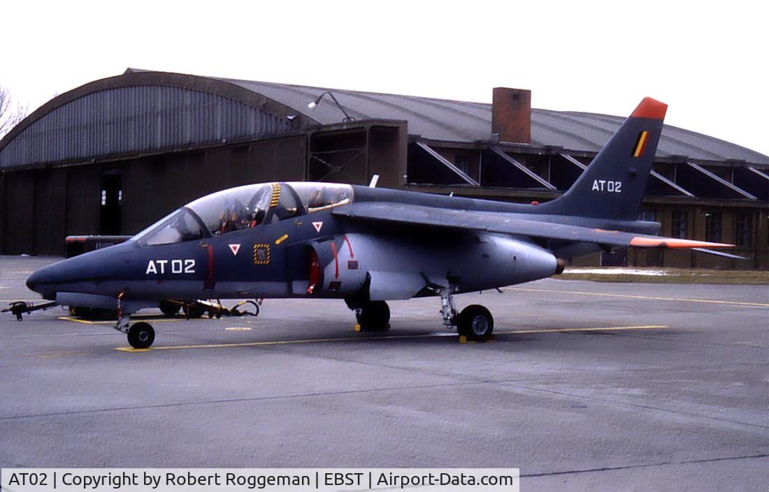 AT02, 1978 Dassault-Dornier Alpha Jet 1B C/N B02/1014, 1990's.