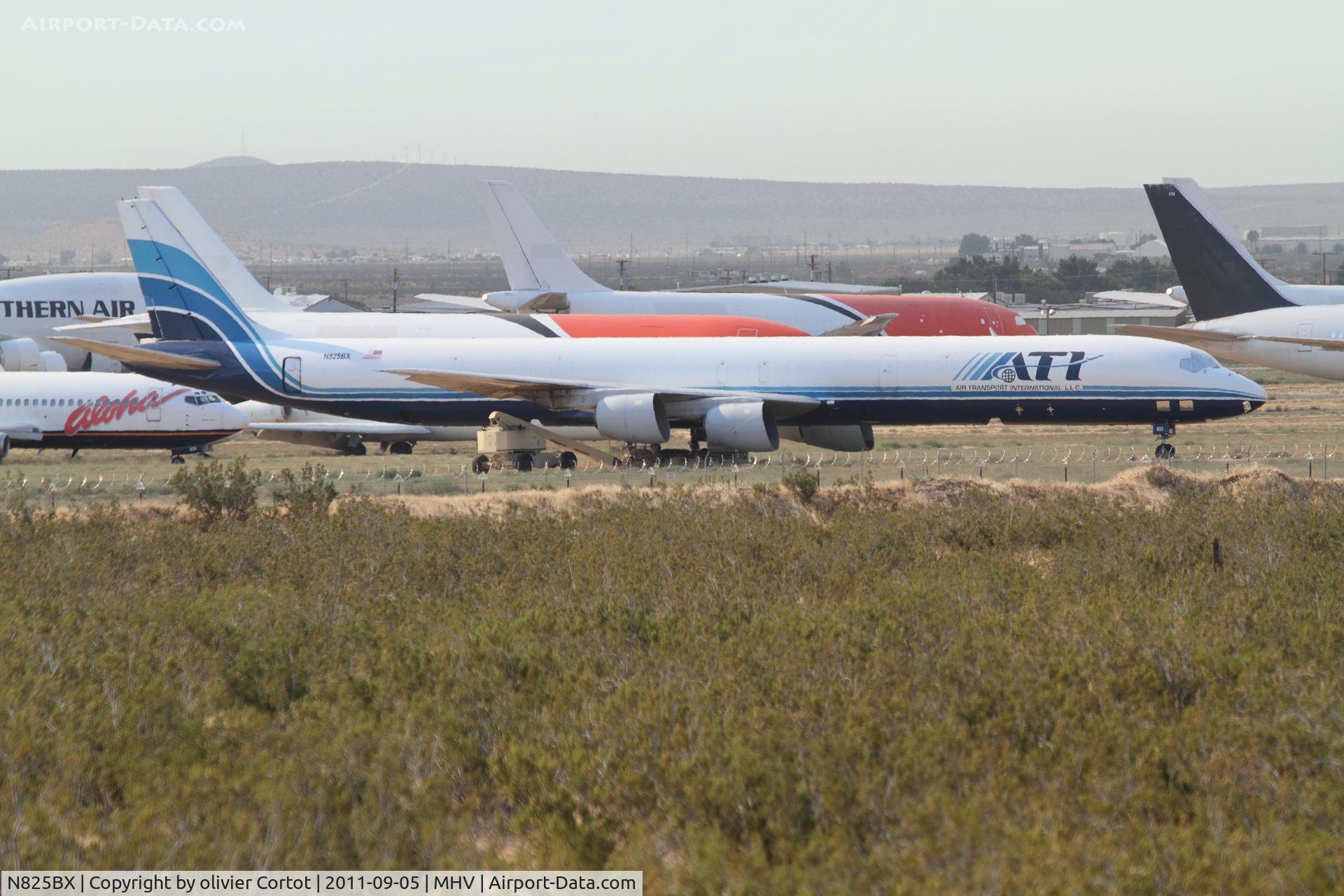 N825BX, 1968 Douglas DC-8-71F C/N 45978, Now in mojave...