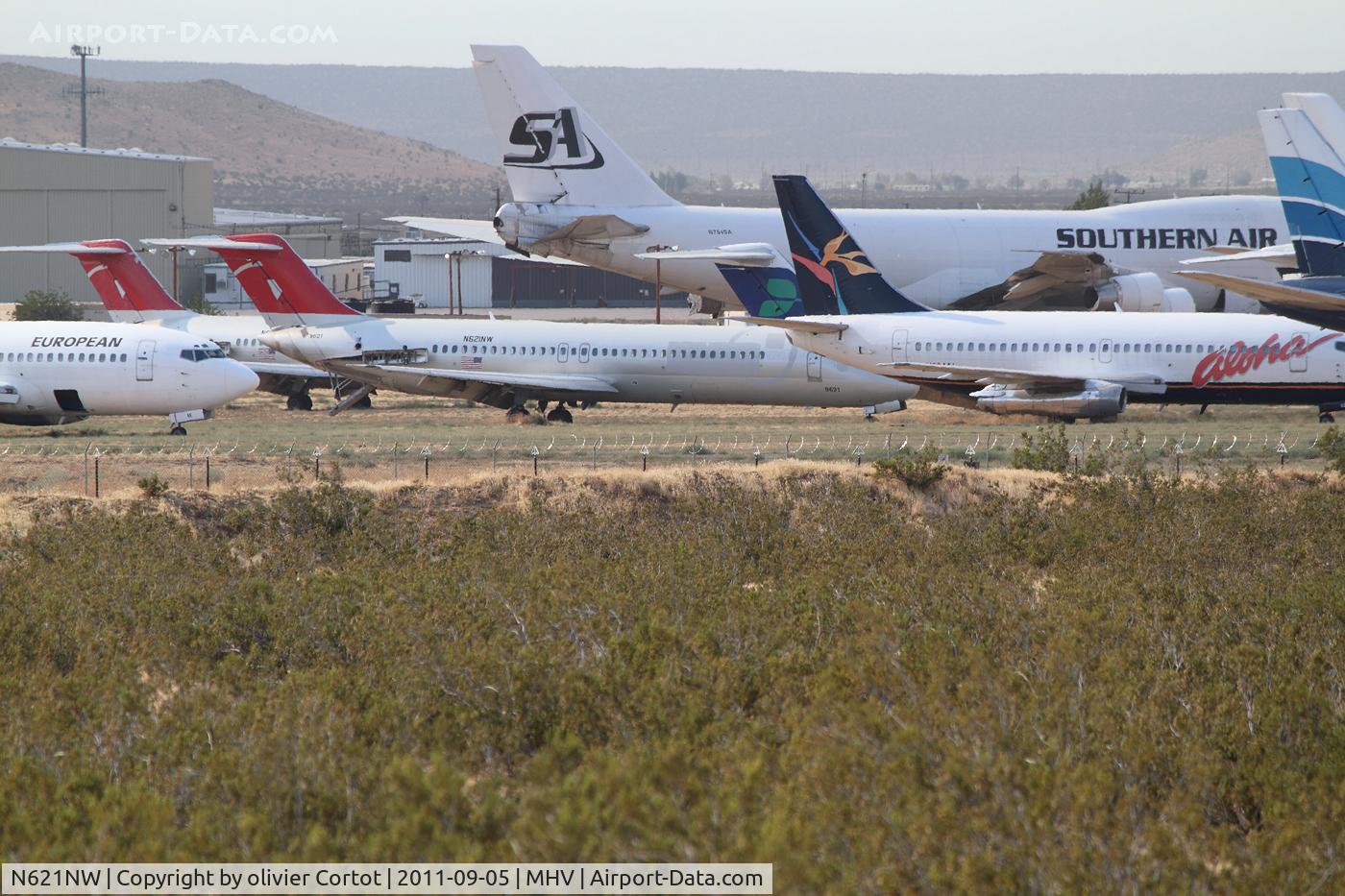 N621NW, 1972 Douglas DC-9-32 C/N 47544, Mojave, final destination for this DC-9.