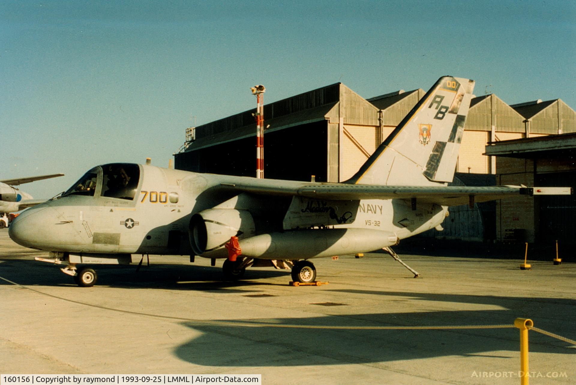 160156, Lockheed S-3B Viking C/N 394A-3138, Viking 160156/AB/700 USS America US Navy