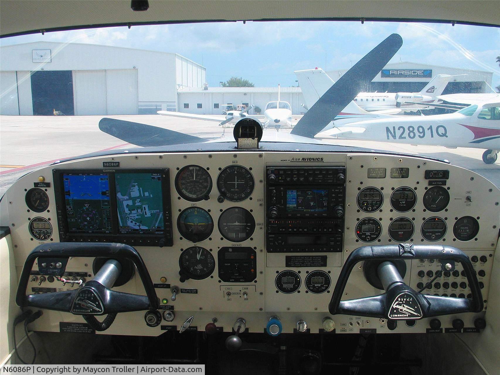 N6086P, 1959 Piper PA-24-250 Comanche C/N 24-1185, 1959 Piper PA-24-250
