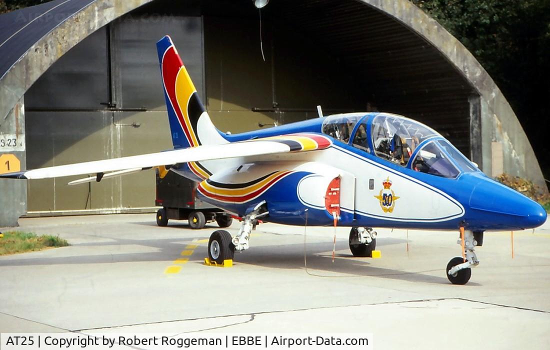 AT25, Dassault-Dornier Alpha Jet 1B C/N B25/1110, Demo.