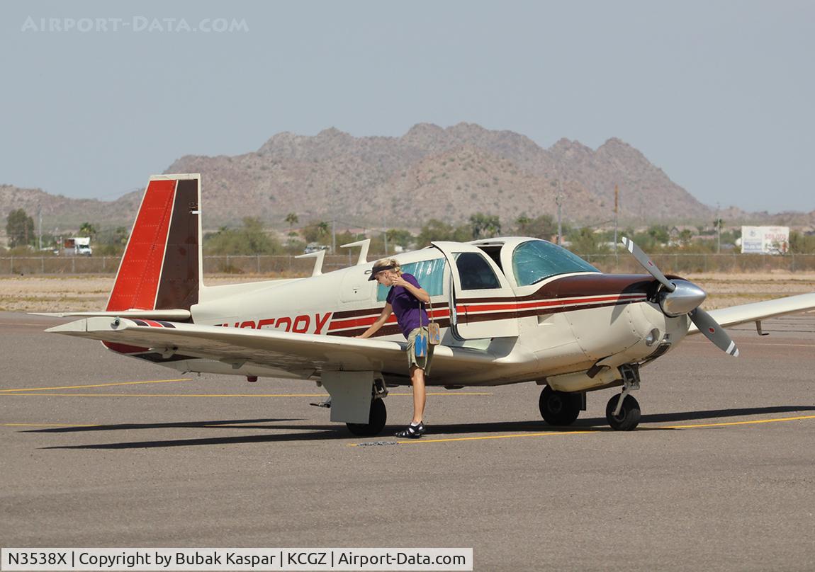 N3538X, 1966 Mooney M20F Executive C/N 670075, Casa Grande