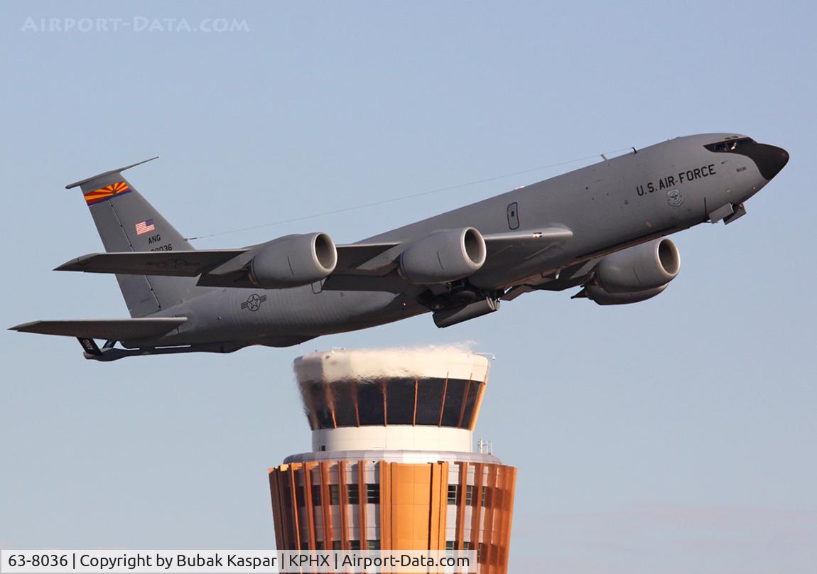63-8036, 1963 Boeing KC-135R Stratotanker C/N 18653, Sky Harbor