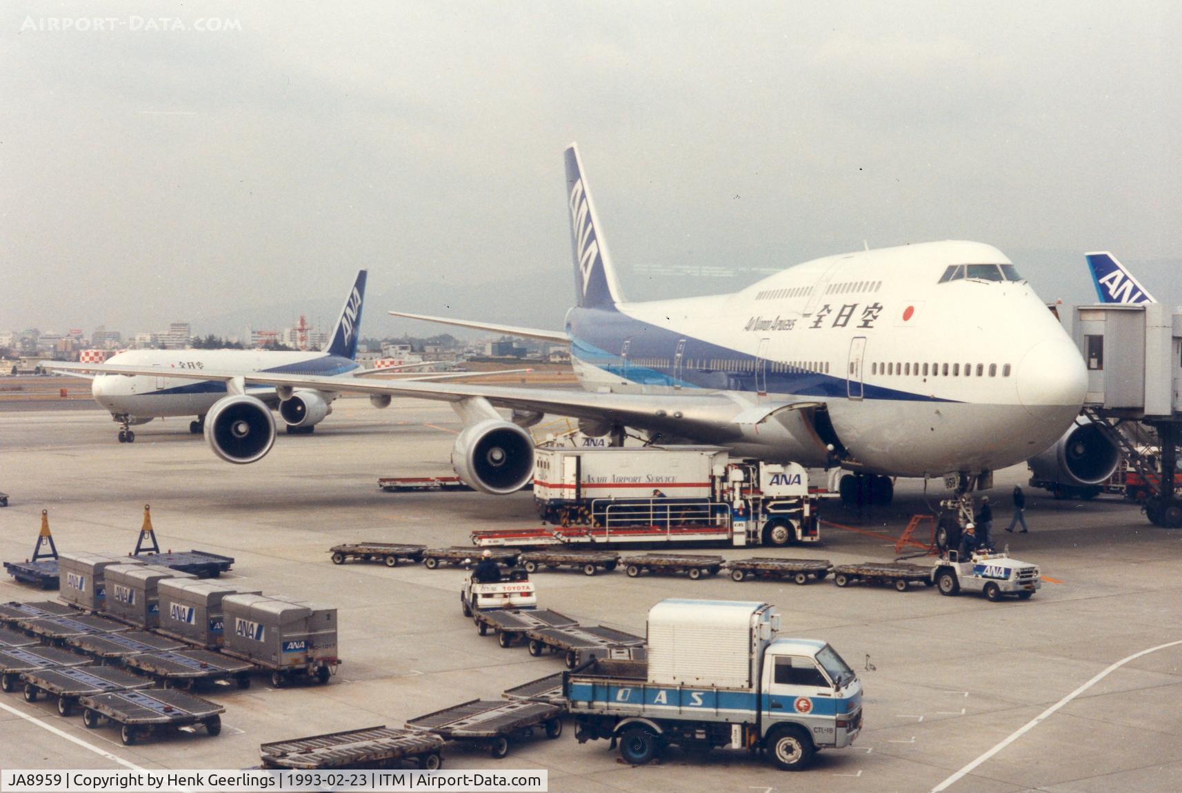 JA8959, 1992 Boeing 747-481D C/N 25646, ANA - All Nippon Airways