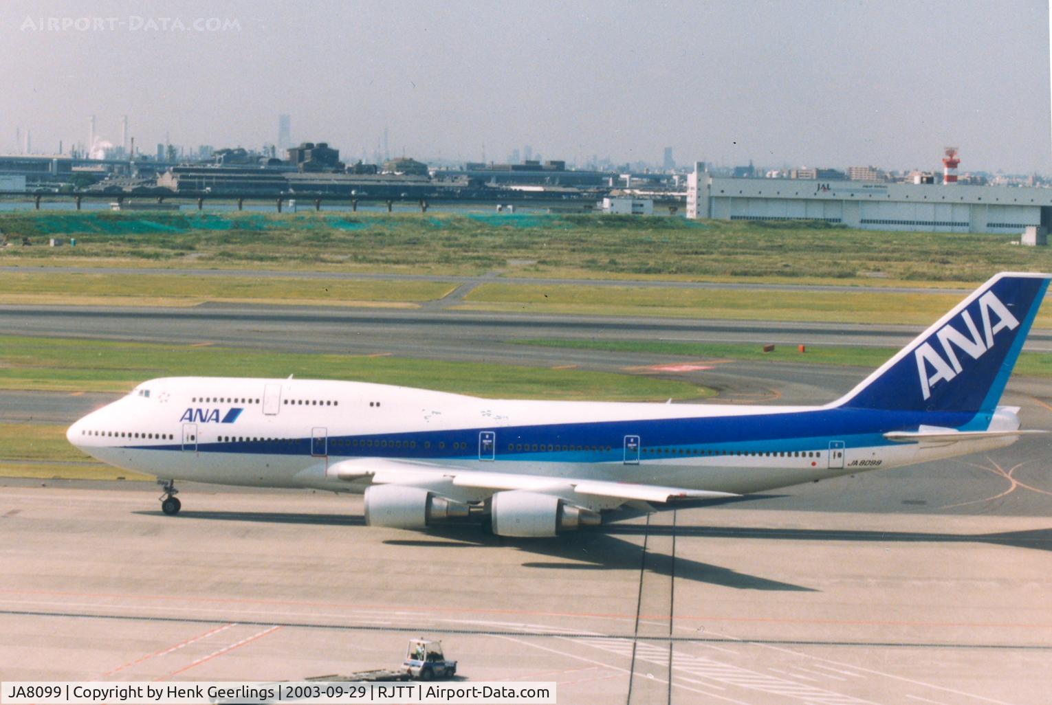JA8099, 1991 Boeing 747-481D C/N 25292, ANA - All Nippon Airways
