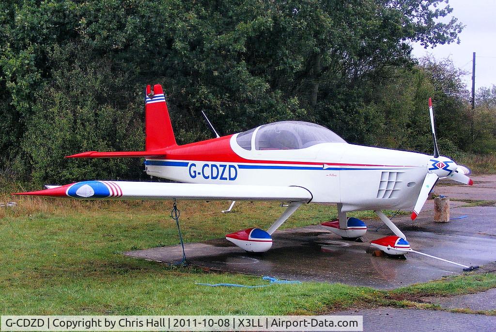 G-CDZD, 2007 Vans RV-9A C/N PFA 320-13966, at Little Staughton.