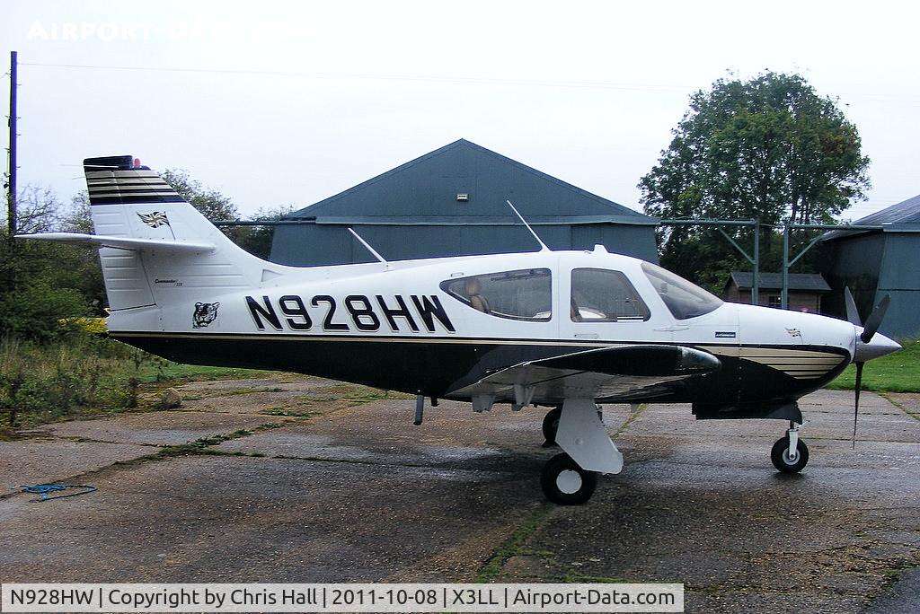 N928HW, 2000 Rockwell Commander 114-B C/N 14672, at Little Staughton