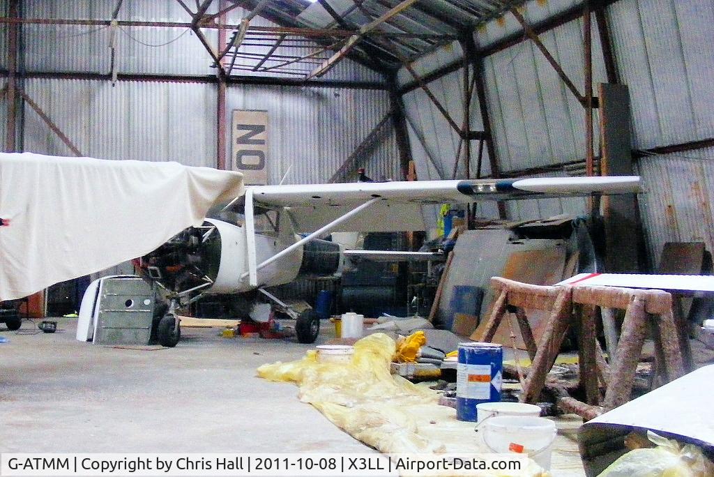 G-ATMM, 1966 Reims Cessna F150F C/N 0016, at Little Staughton