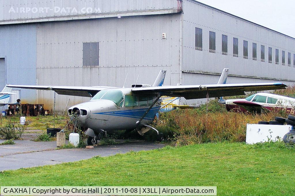 G-AXHA, 1966 Cessna 337A Super Skymaster C/N 337-0484, at Little Staughton